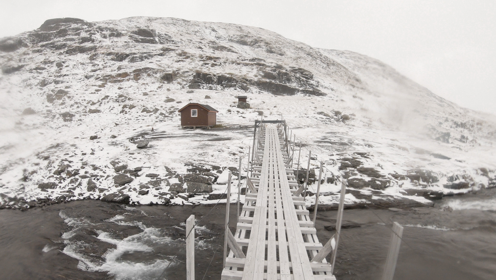 Nordkalottleden Paurohytta Sitashytta Norwegen Schweden Narvik