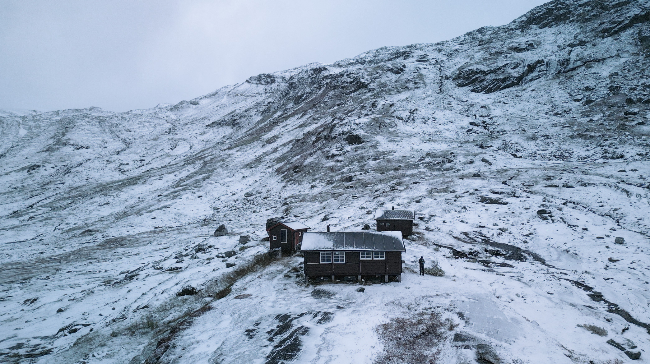 Nordkalottleden Paurohytta Sitashytta Norwegen Schweden Narvik